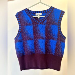 COS Merino Wool Jacquard Vest